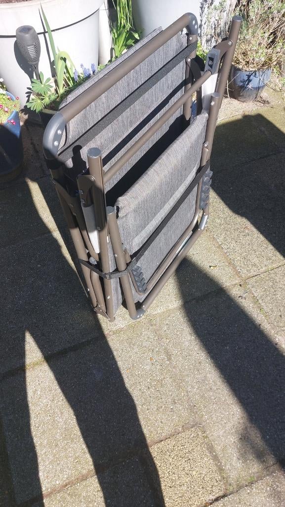 ligbed, inklapbaar, Tuin en Terras, Ligbedden, Ophalen of Verzenden