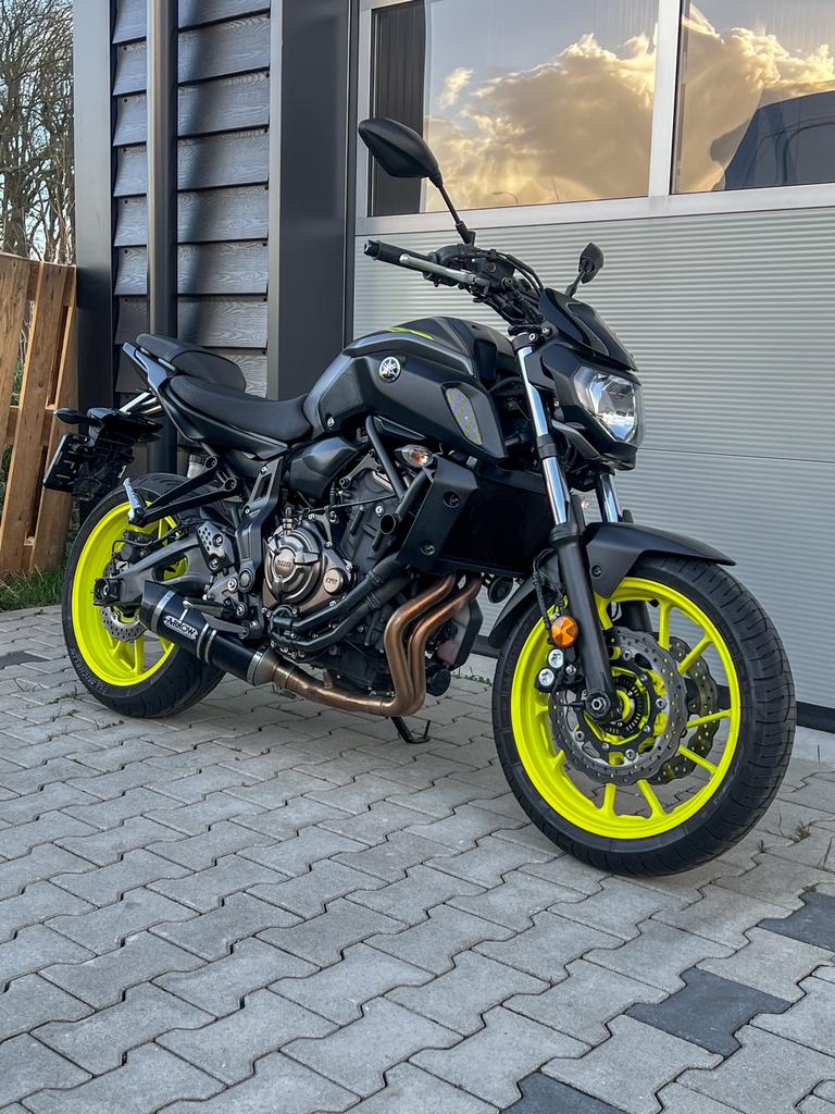 Yamaha MT-07 ABS facelift 2018 vol vermogen (A2 mogelijk)