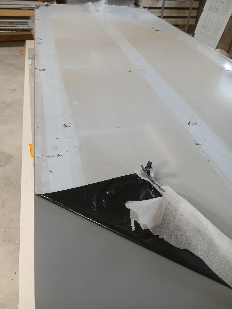 Aantal platen rockpanel Ral 7037 nieuw (nr61), Ophalen, Nieuw