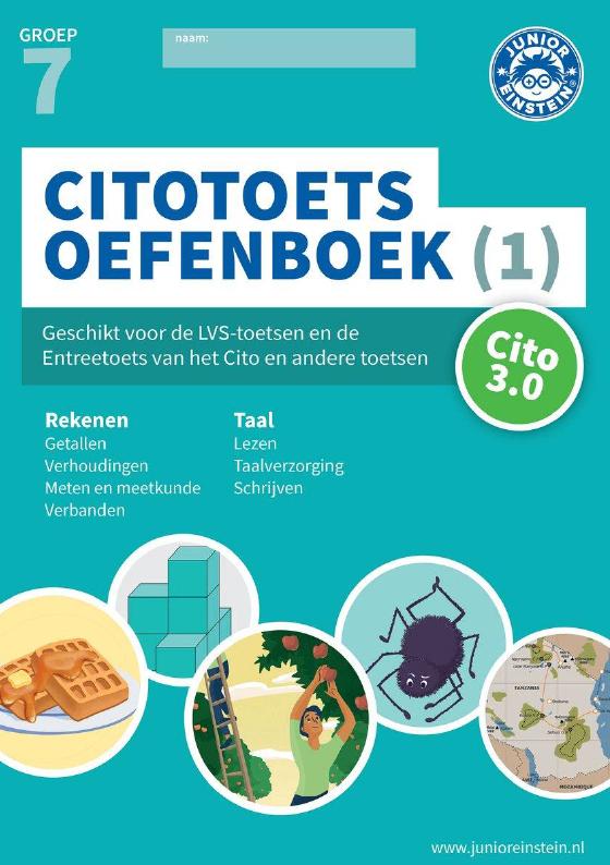 Citotoets oefenboek 1 (groep 7), Boeken, Ophalen, Zo goed als nieuw, Overige niveaus, Nederlands