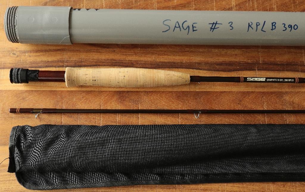 Sage vliegenhengel GFL 390 RPLB #3, Watersport en Boten, Ophalen, Zo goed als nieuw, Overige typen