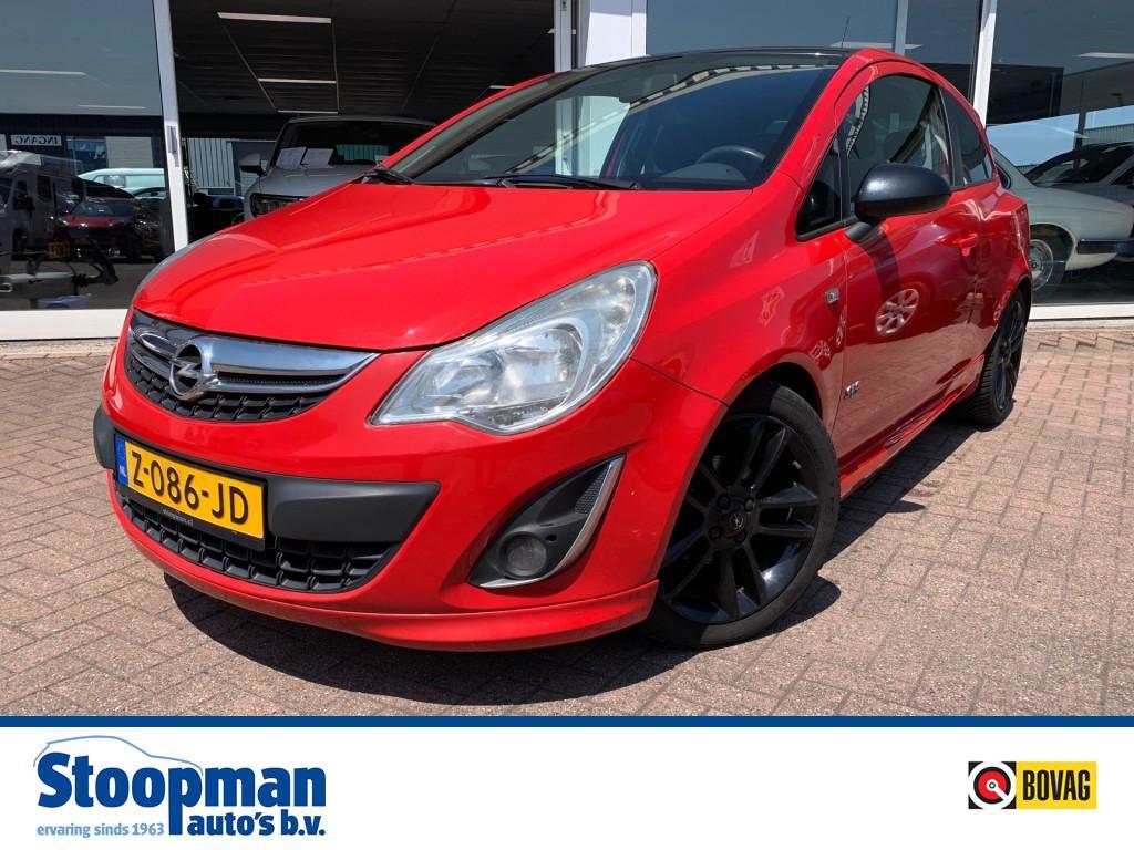 Opel CORSA 1.4 16V OPC-Line Airco Cruise Navi Bluet. 91.300k, Auto's, Voorwielaandrijving, Euro 5, 101 pk, Bedrijf