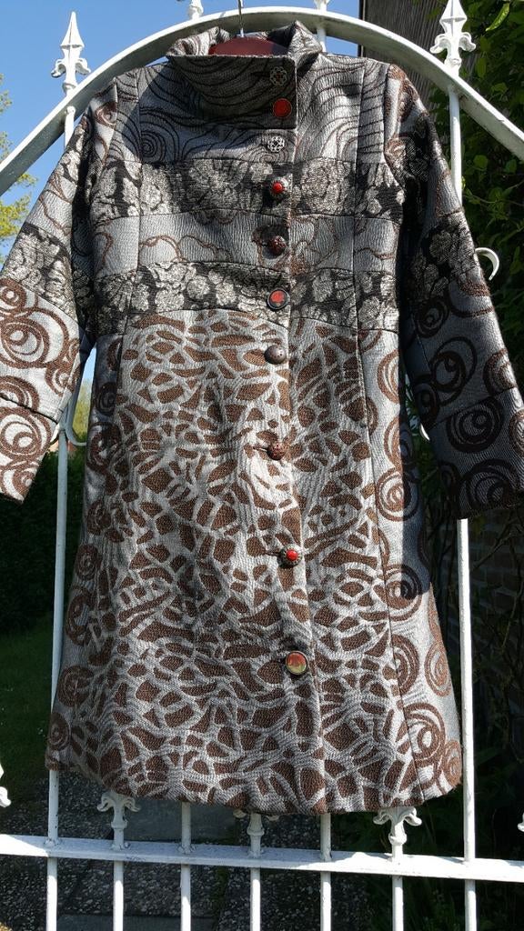 Mooi trenchcoat, Verzenden, Zo goed als nieuw, Grijs, Desigual
