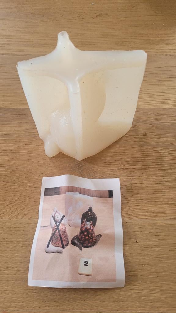 16 gietmallen paraffine gips, dikke dames, yoga, Ophalen of Verzenden, Gereedschap of Toebehoren