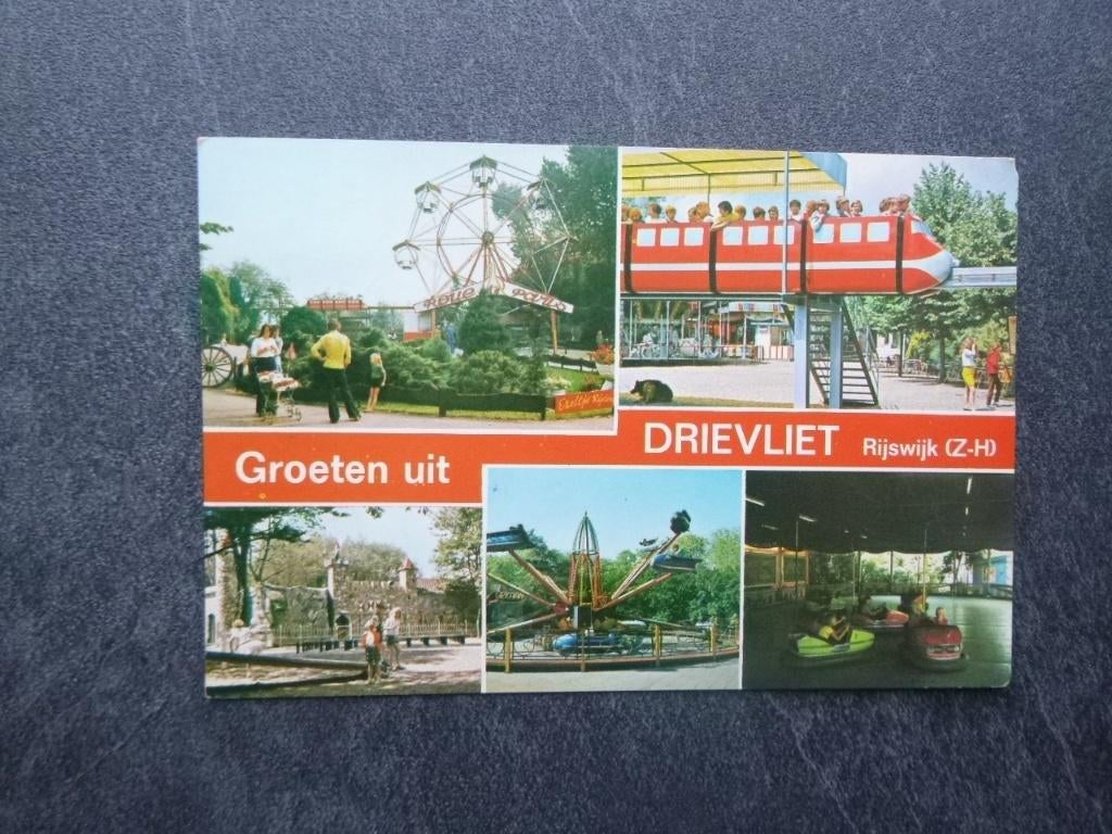 Rijswijk, Drievliet, botsauto 1980, Verzenden, 1980 tot heden, Gelopen, Zuid-Holland