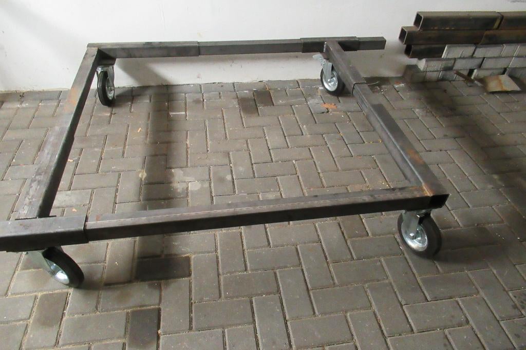 Chassis BodyTrolley / reparatie platform, kar of rek, Ophalen