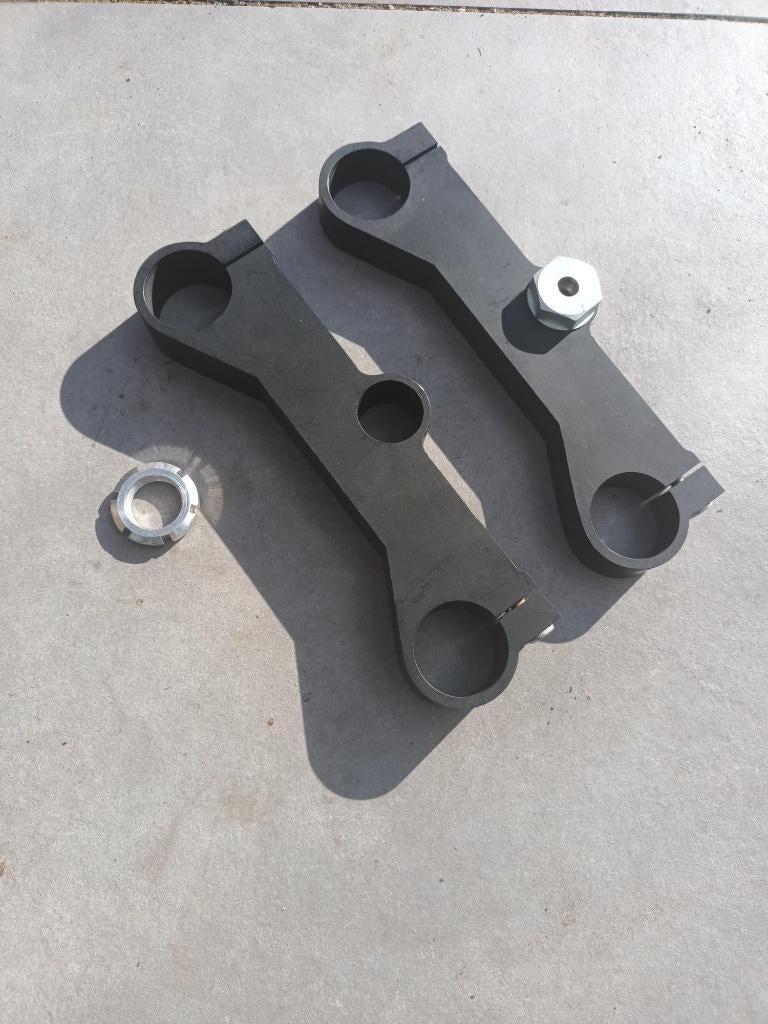 MAGNI kroonplaten set, nieuw, aluminium (ceriani Marzocchi), Motoren, Ophalen, Nieuw