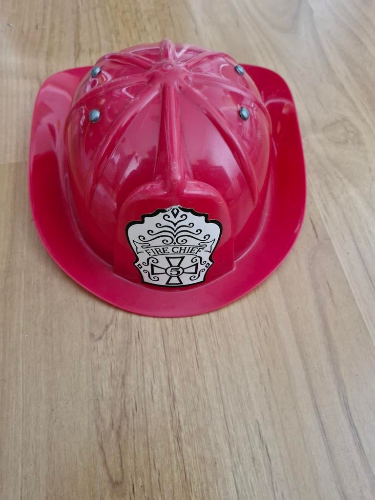 Brandweerhelm voor kinderen, Kinderen en Baby's, Carnavalskleding en Verkleedspullen, Ophalen of Verzenden, Zo goed als nieuw