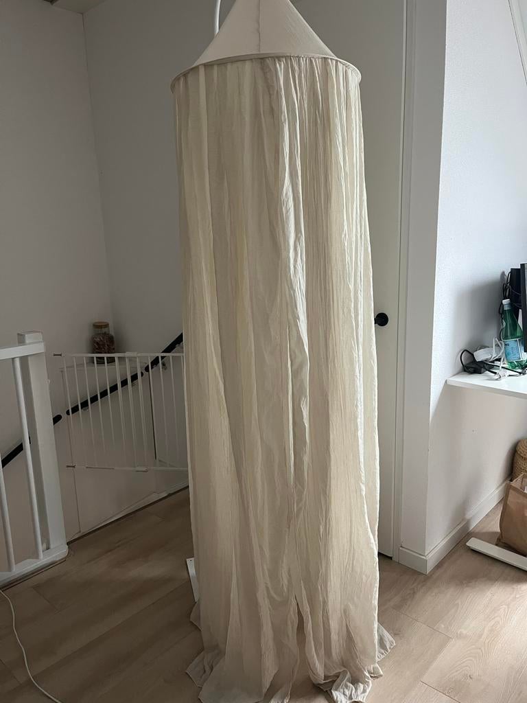 Jollein Klamboe met Stang voor Ledikant, Ophalen, Zo goed als nieuw, 180 cm of meer, 100 cm of meer