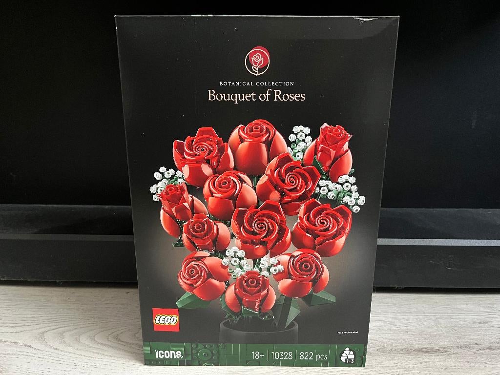 Lego 10328 Rozenboeket Lego Icons Nieuw, Ophalen, Nieuw, Complete set, Lego
