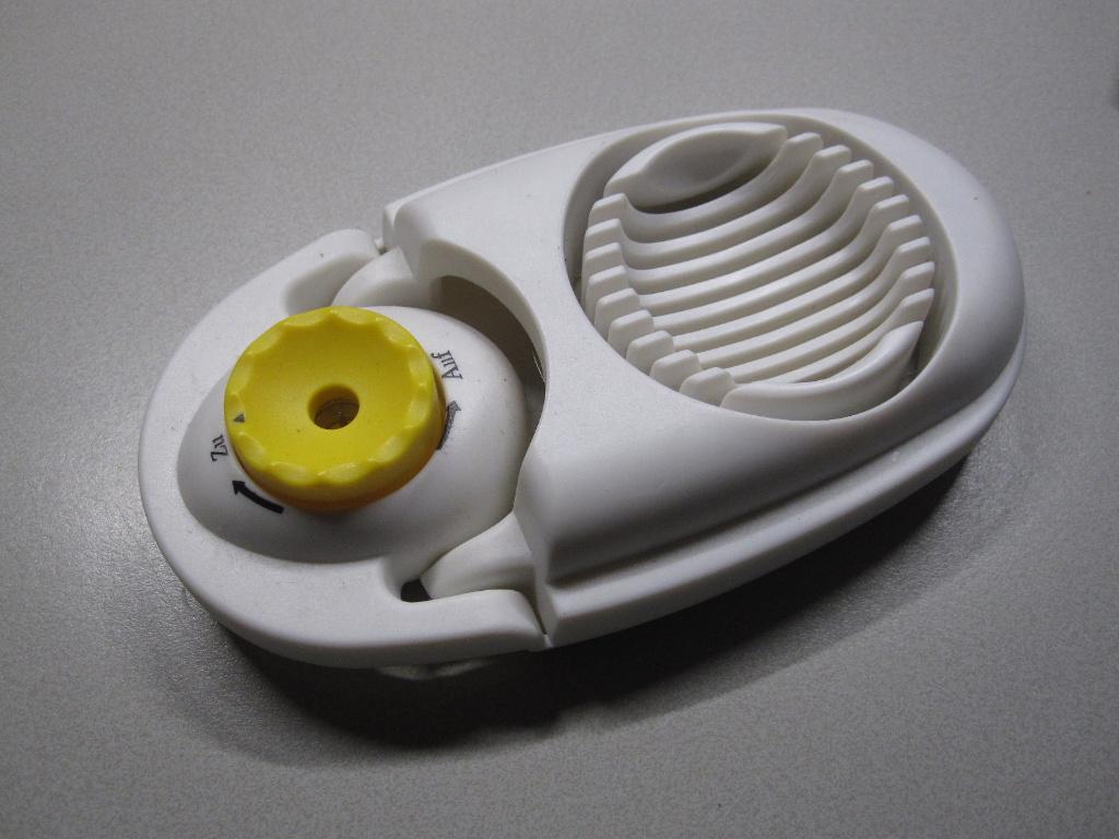 Multifunctionele eiersnijder voor het snijden van eieren, Ophalen of Verzenden, Zo goed als nieuw