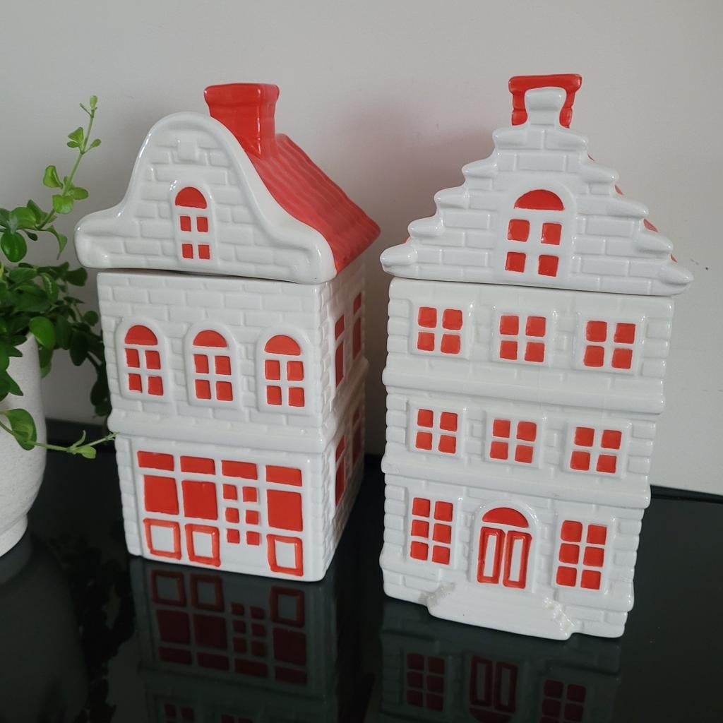 2 postcodeloterij koekhuisjes, Ophalen of Verzenden, Zo goed als nieuw