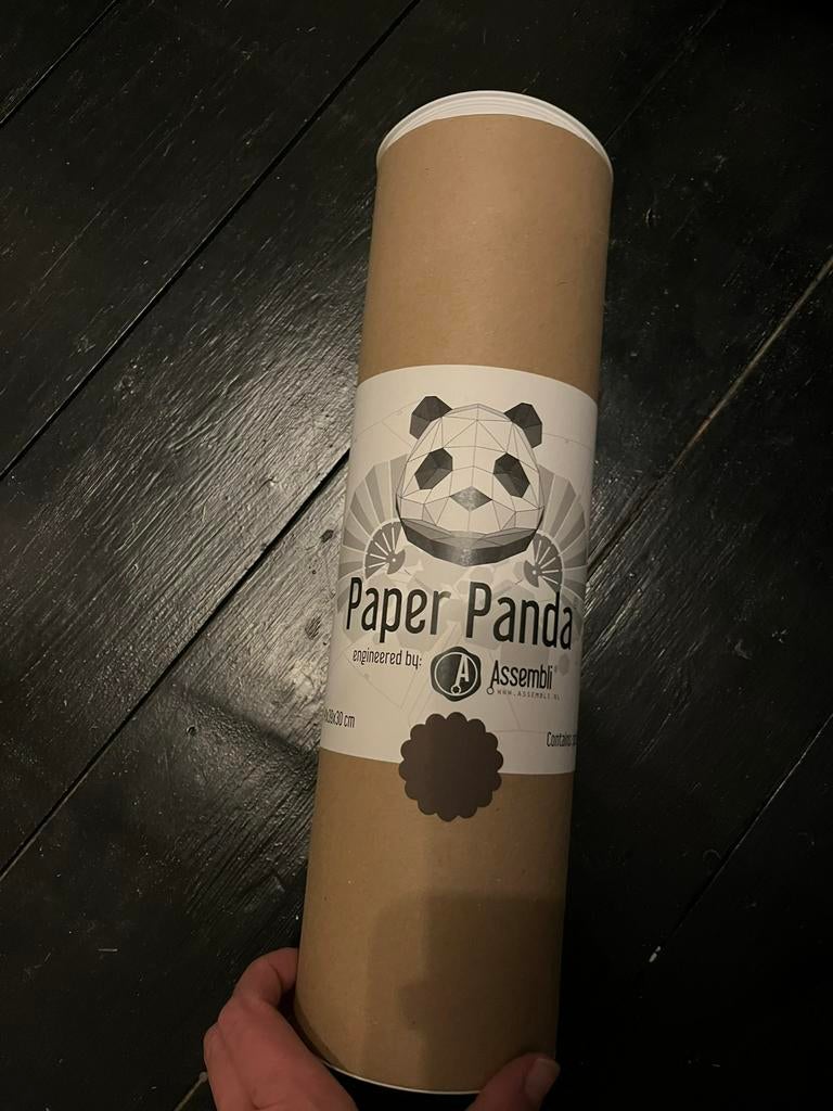 Papieren panda, Ophalen of Verzenden, Nieuw