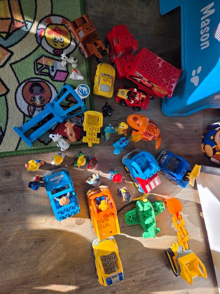 Grote partij Duplo - Losse stenen en sets, Kinderen en Baby's, Speelgoed | Playmobil, Gebruikt, Los playmobil, Ophalen
