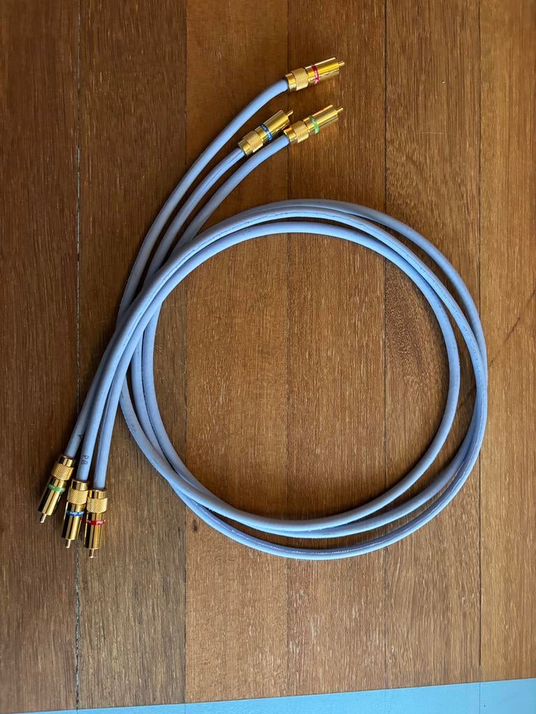 Van den Hul Compolink, lengte 1m, Audio, Tv en Foto, Audiokabels en Televisiekabels, Ophalen, Zo goed als nieuw, Minder dan 2 meter