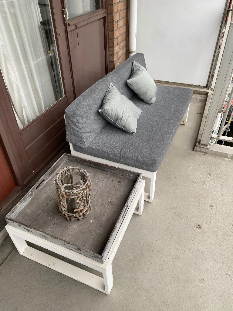 Loungeset - Tegen elk aannemelijk bod, Tuin en Terras, Tuinsets en Loungesets, Kunststof, Gebruikt, Bank, Loungeset