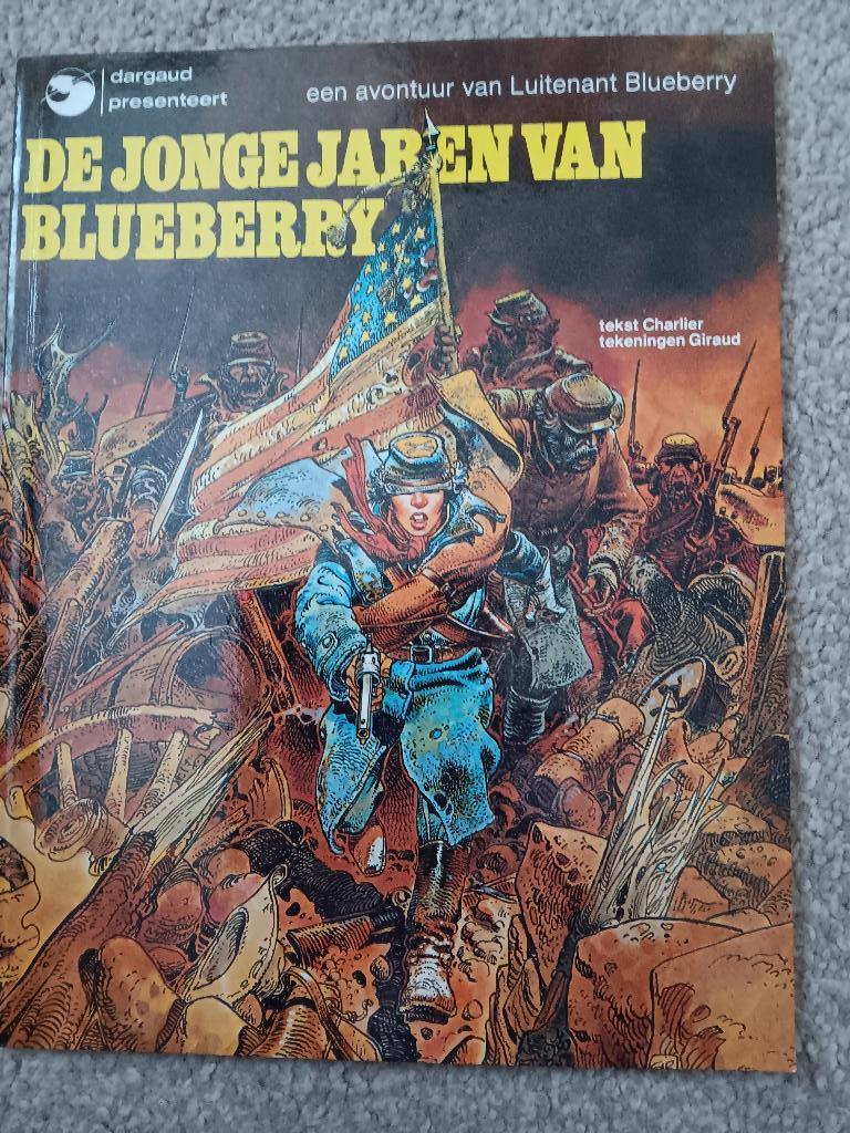stripboeken Luitenant Blueberry, Boeken, Stripboeken, Complete serie of reeks, Ophalen of Verzenden, Zo goed als nieuw