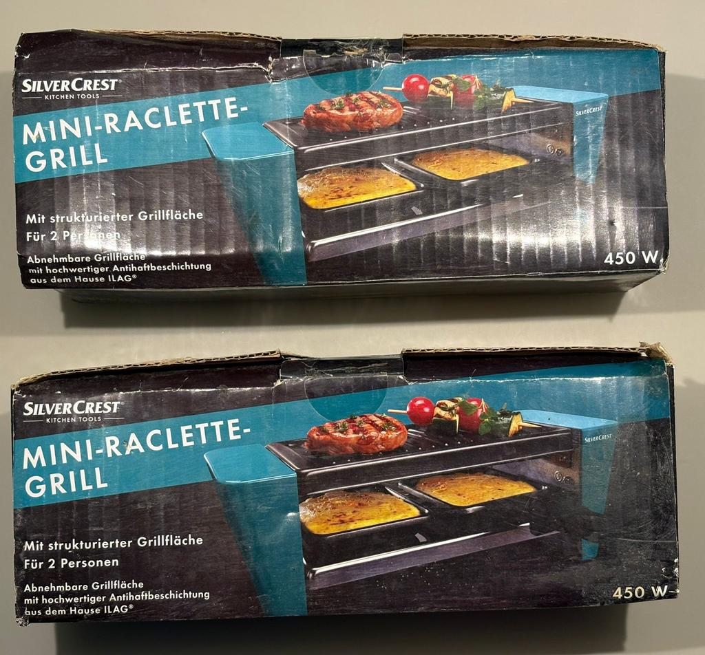 Mini gourmet set met grilplaat, Ophalen, Zo goed als nieuw, Minder dan 4 personen