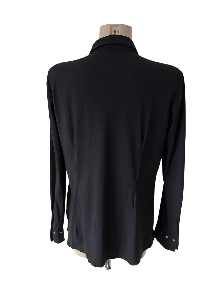 Zip73 blouse L, Maat 38/40 (M), Zwart, Ophalen of Verzenden, Zo goed als nieuw