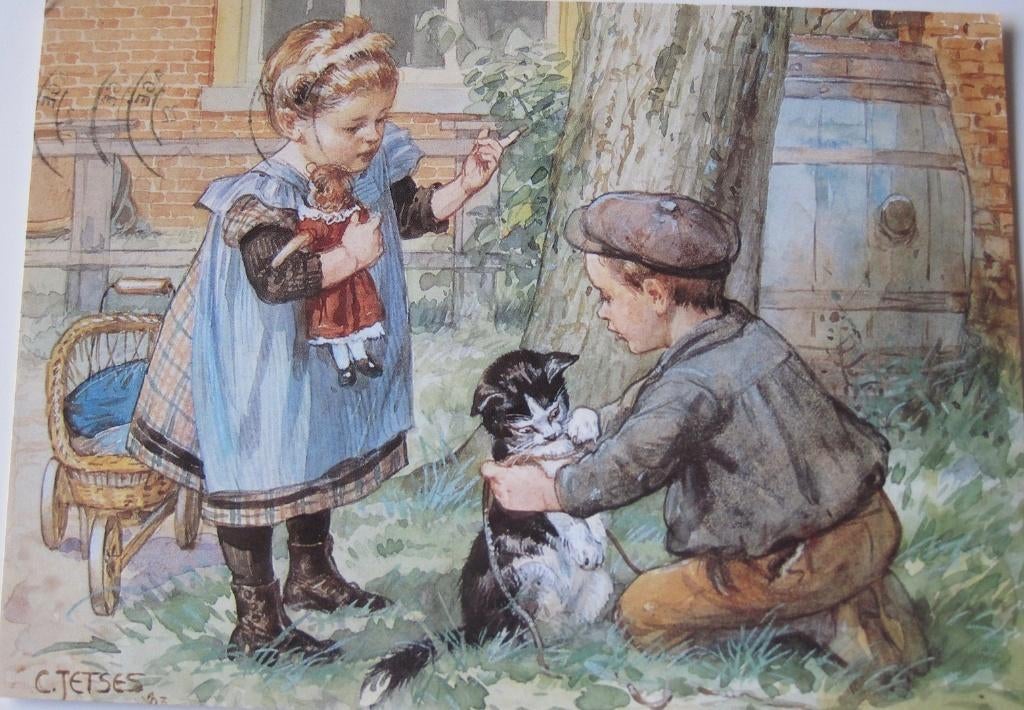 Ot en Sien met poes - 1990 - nieuw, Ophalen of Verzenden, 1980 tot heden, Ongelopen, Kinderen