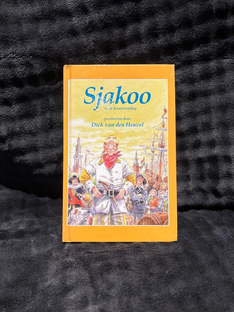 Sjakoo en de Kunstroofdag - Dick van den Heuvel, Ophalen of Verzenden, Gelezen, Fictie algemeen