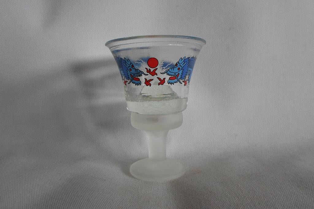 Sake Nap Glas Draken Erotisch, Antiek en Kunst, Ophalen of Verzenden