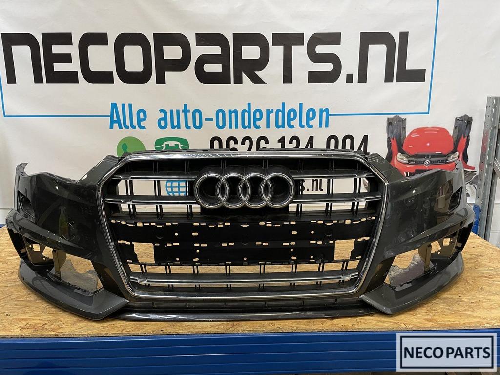 AUDI A6 C7 4G FACELIFT S LINE BUMPER VOORBUMPER GRILL, Ophalen of Verzenden, Gebruikt, Audi