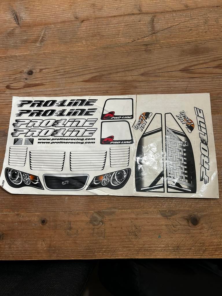 HPI 5B-5T stickervellen, Ophalen of Verzenden, Nieuw, 1:5 t/m 1:8, Auto