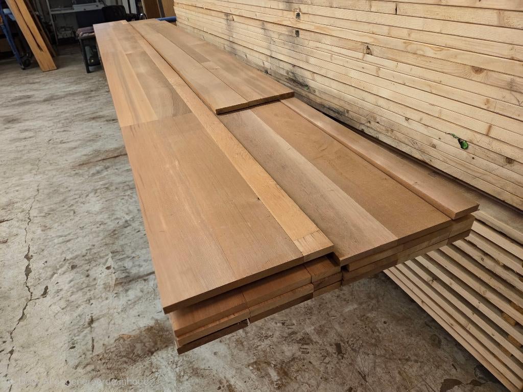 12 m2 Red Cedar planken voor de vakman - nr: HP8, Ophalen, Nieuw, 250 cm of meer, Planken