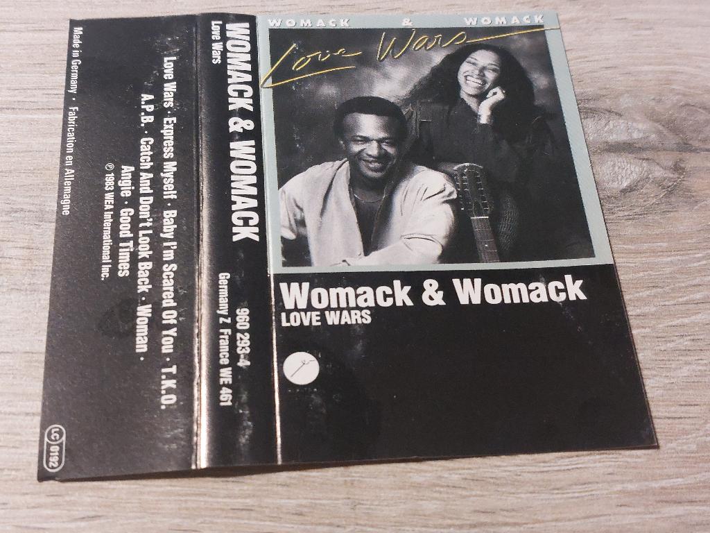 WOMACK & WOMACK - LOVE WARS (MC), 1 bandje, Ophalen of Verzenden, Zo goed als nieuw, Origineel