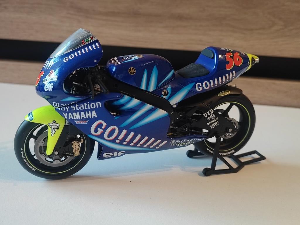 Minichamps; Yamaha YZR500 - Shinya Nakano- Grand Prix 500cc, Ophalen of Verzenden, Zo goed als nieuw, 1:9 t/m 1:12, Motor