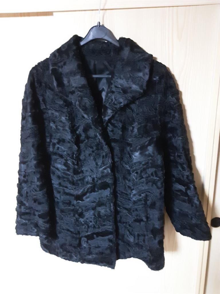 Korte dames nerts bontjas, Ophalen of Verzenden, Gedragen, Maat 38/40 (M), Bruin