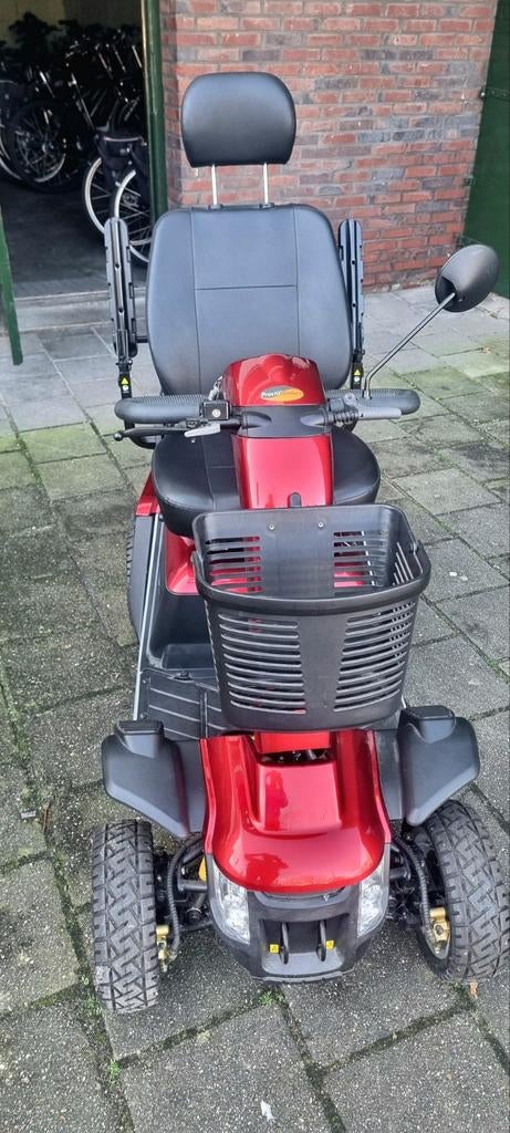 Pride Hurricane 30 Rood 75 Ah scootmobiel, Zo goed als nieuw, Ophalen, Overige merken, 16 km/u of meer