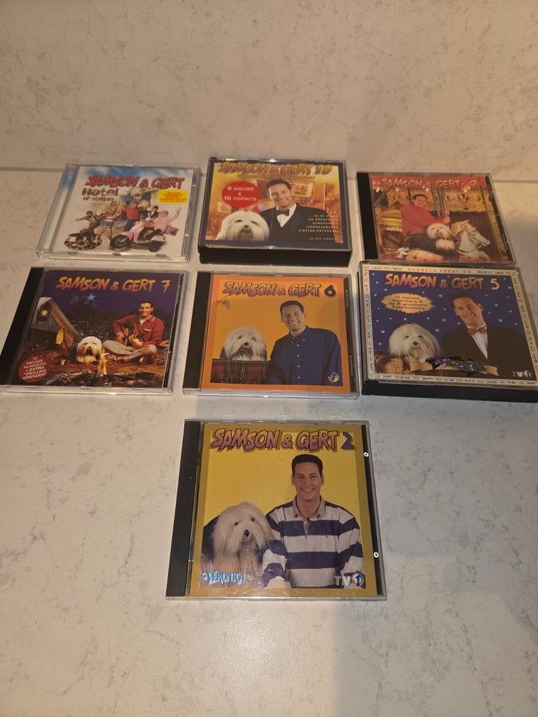 Samson en Gert - Verzameling cd / dubbel cd 7x, Cd's en Dvd's, Ophalen of Verzenden, Zo goed als nieuw