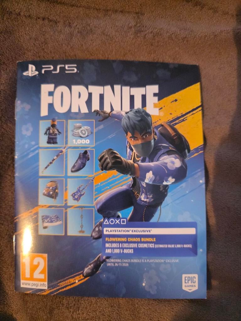 Fortnite Flowering Chaos Bundel - PS5, Ophalen of Verzenden