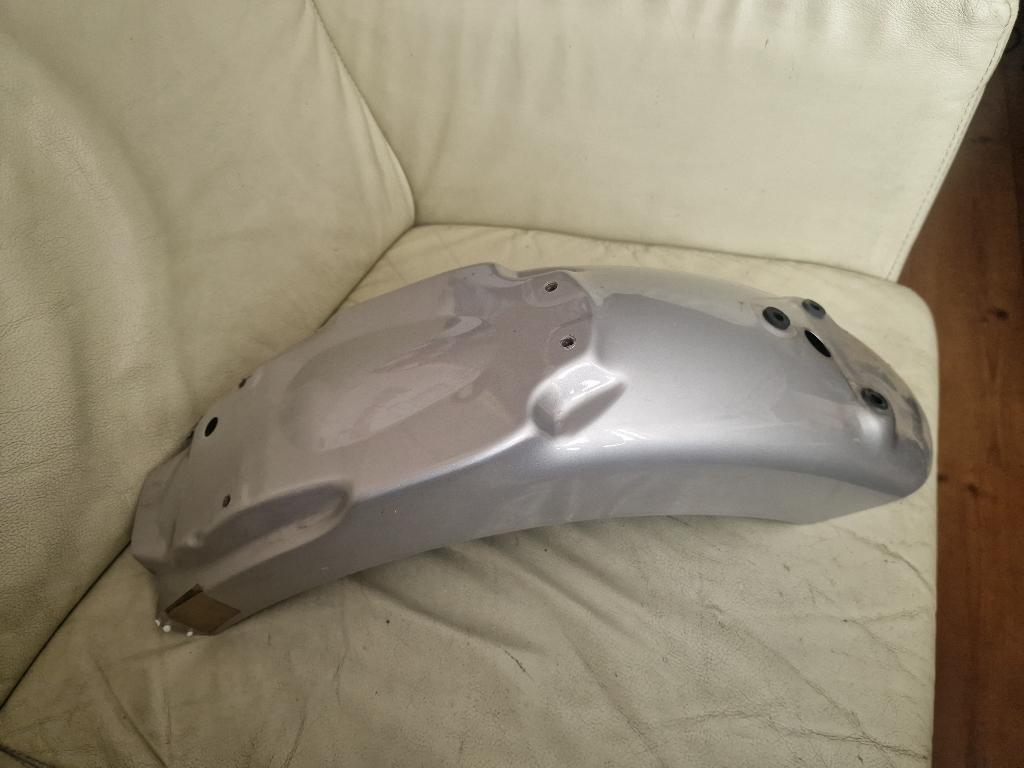 achterspatbord triumph thruxton 2012 -2015 zilvergrijs grijs, Ophalen of Verzenden, Zo goed als nieuw