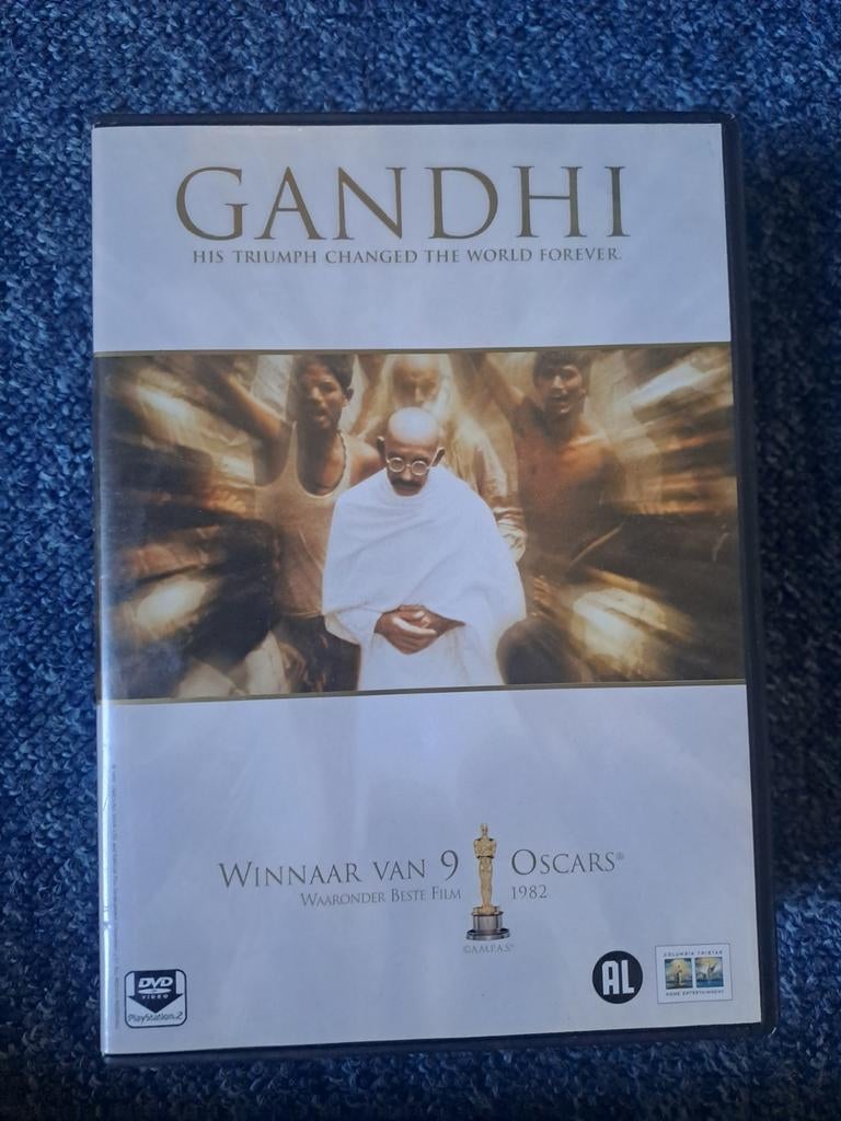 Ghandi (dvd), Alle leeftijden, Ophalen of Verzenden, Zo goed als nieuw