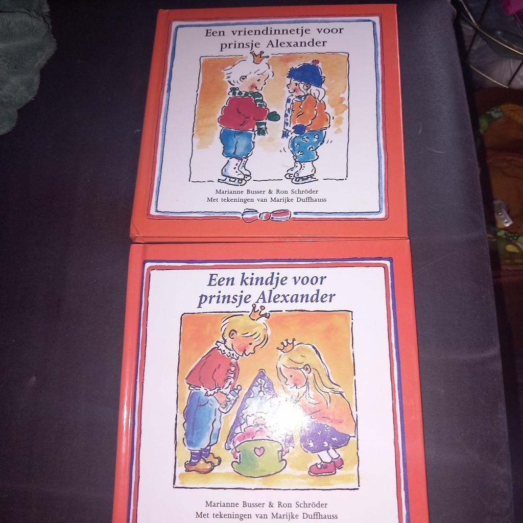 2 Boekjes Prinsje Alexander - Marianne Busser & Ron Schröder, Ophalen of Verzenden, Gelezen, Marianne Busser & Ron Schröder