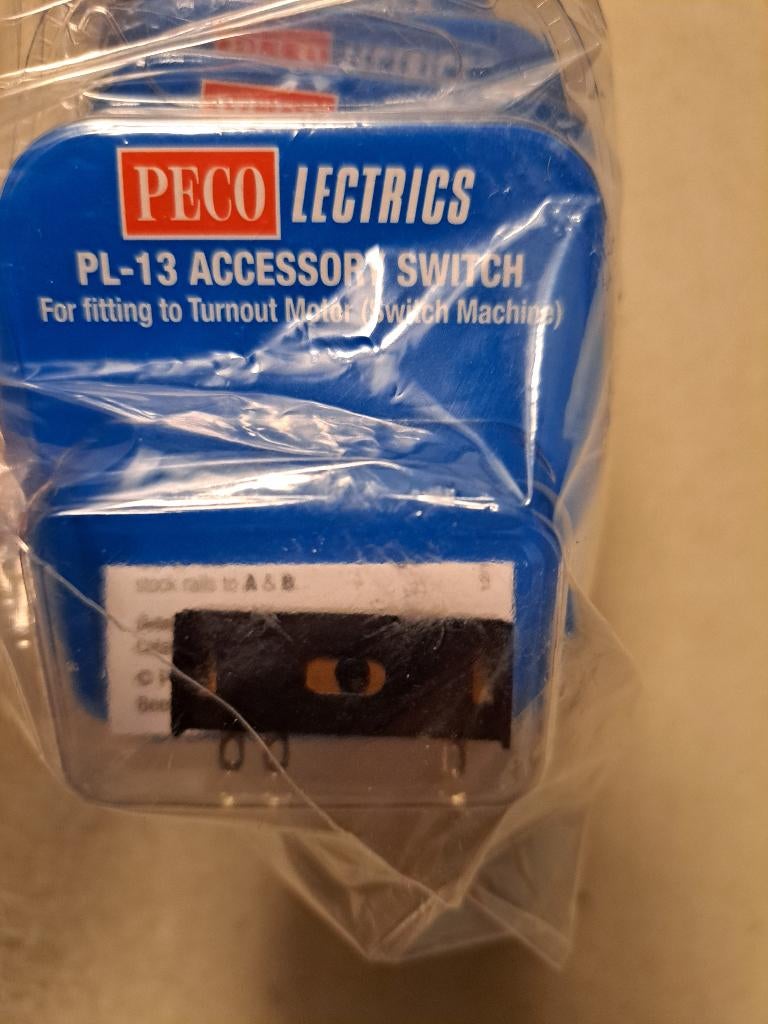 Peco Accessory Switch - PL-13 (Nieuw), Overige merken, Gelijkstroom of Wisselstroom, Overige typen, Nieuw