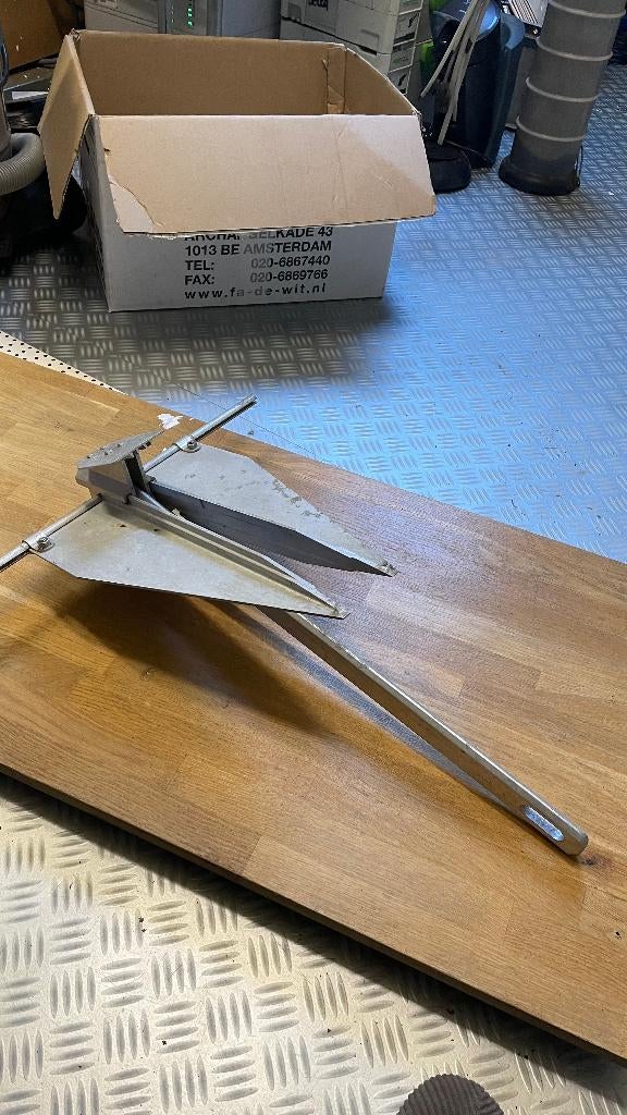 anker aluminium, Ophalen of Verzenden, Gebruikt, Overige typen