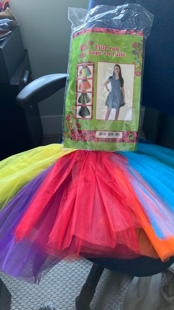 Tule rok nieuw one size, Ophalen of Verzenden, Zo goed als nieuw, Maat 38/40 (M), Carnaval