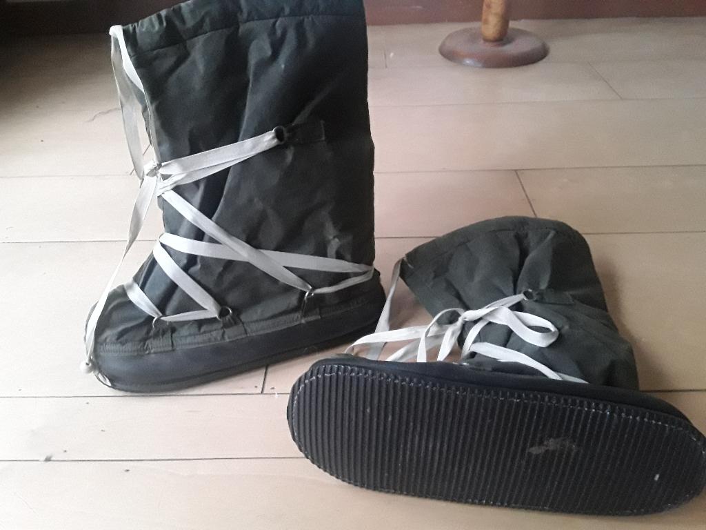 overschoenen-sneeuwschoenen-army-vintage-, Sport en Fitness, Skiën en Langlaufen, Ophalen of Verzenden, Gebruikt, Snowboots, Overige merken