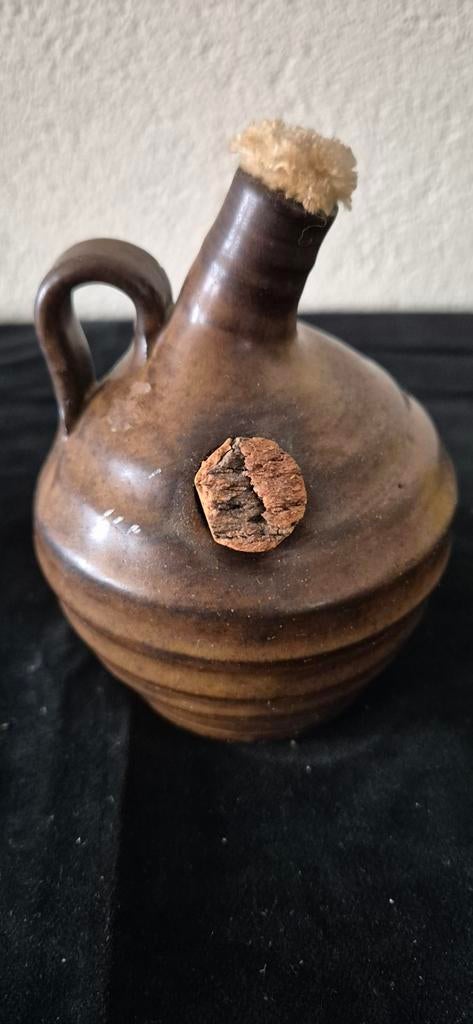 Vintage Aardewerk Kruikje / lampje, Huis en Inrichting, Woonaccessoires | Vazen, Gebruikt, Overige kleuren, Aardewerk of Porselein
