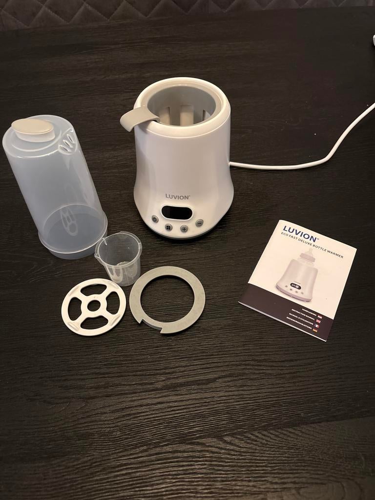 Luvion Eco Fast Deluxe Flessenwarmer, Kinderen en Baby's, Babyvoeding en Toebehoren, Ophalen, Zo goed als nieuw, Flessen- of potjesverwarmer