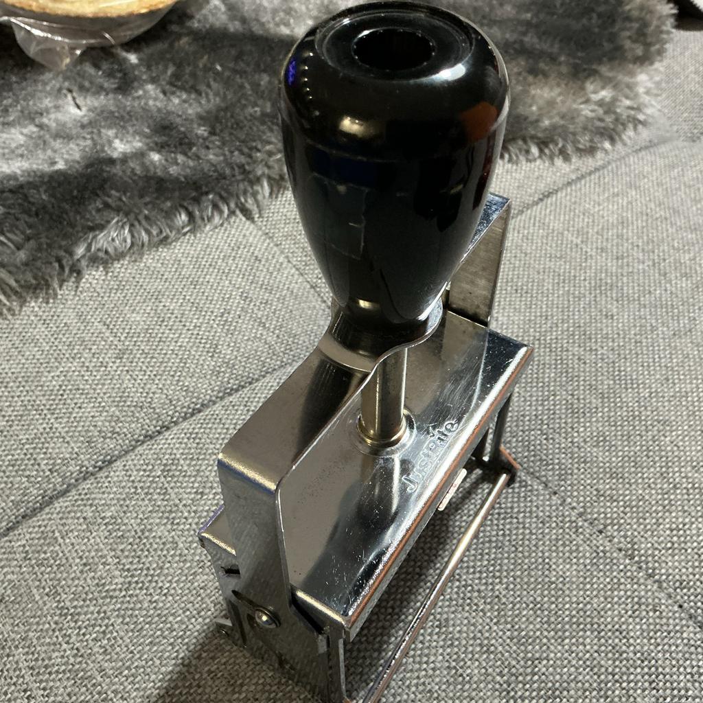 Vintage Numeroteur Stempel, Ophalen of Verzenden, Gebruikt