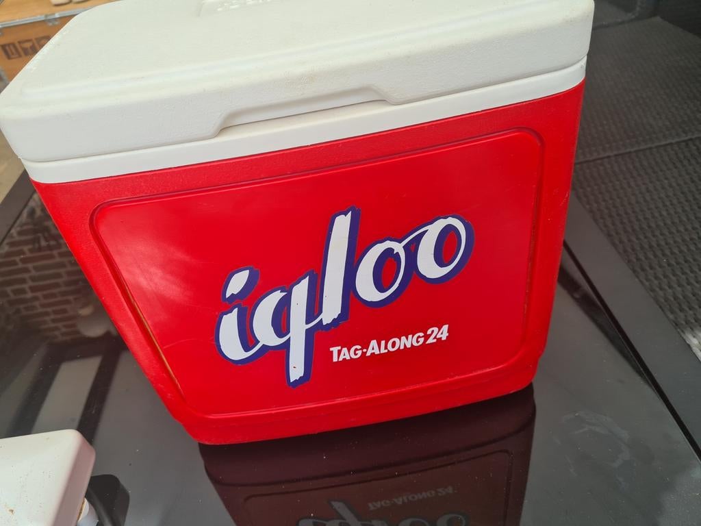 Igloo Tag-Along 24 Koelbox - Rood/Wit, Ophalen of Verzenden