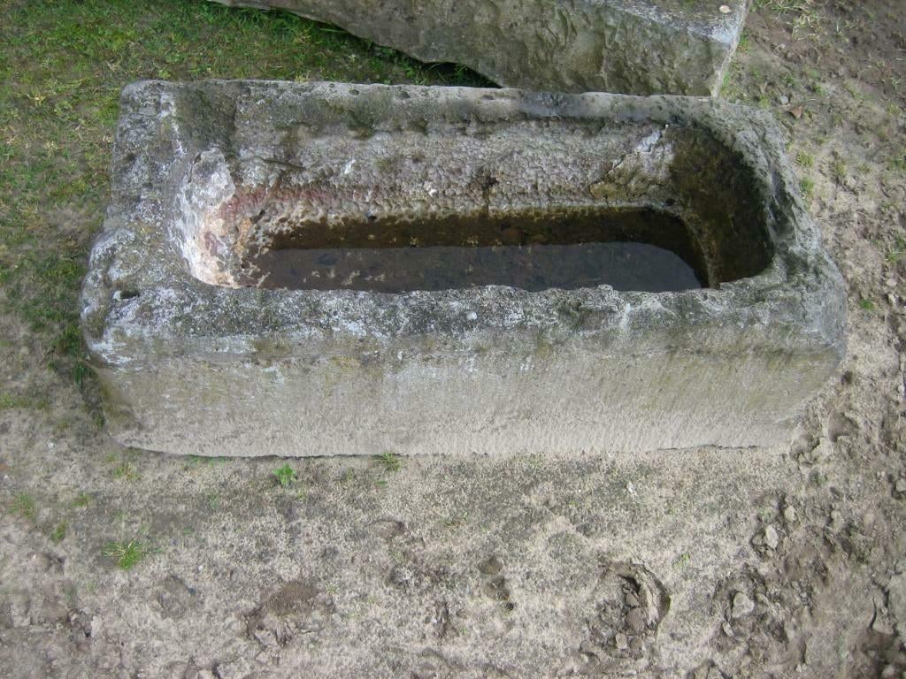 oude arduinen voederbak bloembak trog, Ophalen, Gebruikt