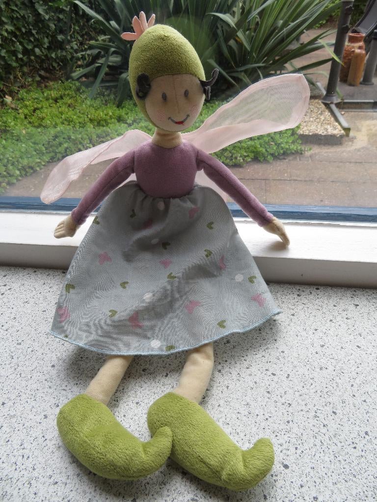 Elf elfje Fee Feetje van IKEA zachte pop meet ca 34 cm, Ophalen of Verzenden, Zo goed als nieuw, Overige typen