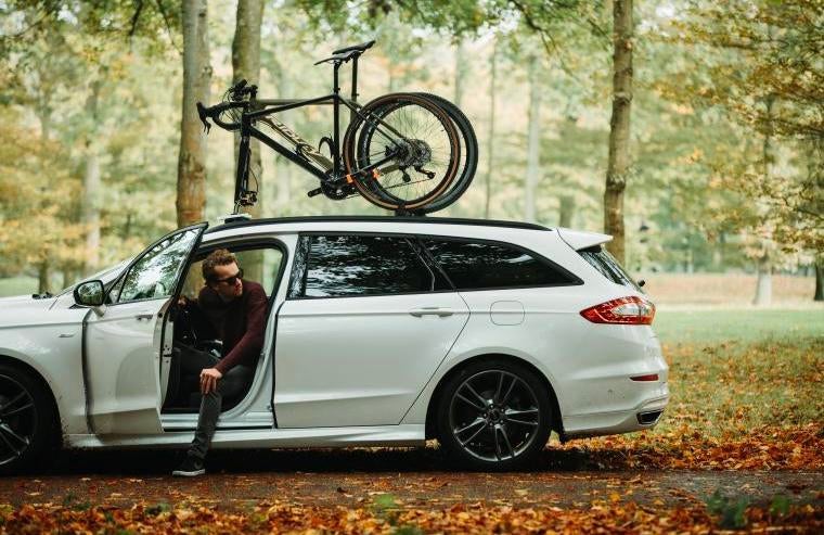 TE HUUR - Seasucker dakdrager mini bomber 2 fietsen, Ophalen, 2 fietsen, Zo goed als nieuw, Dakdrager