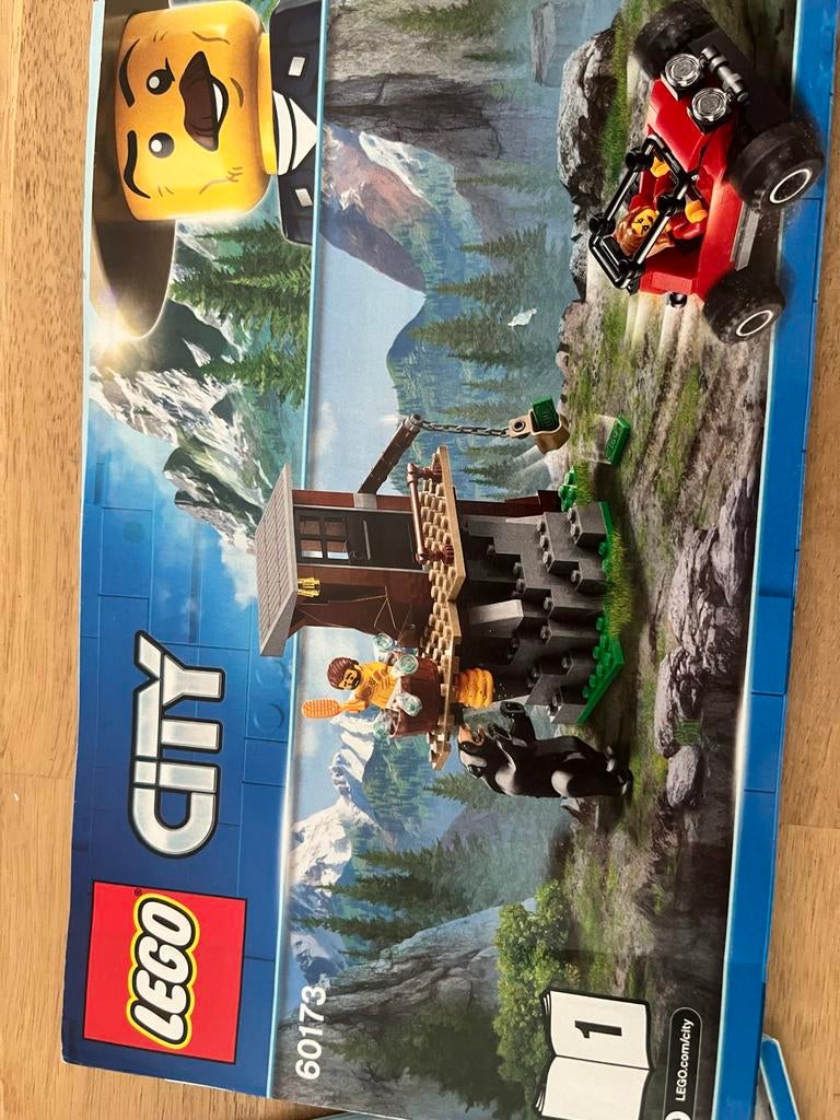 Lego City 60173 Bergpolitie Arrestatie, Ophalen of Verzenden, Zo goed als nieuw, Complete set, Lego